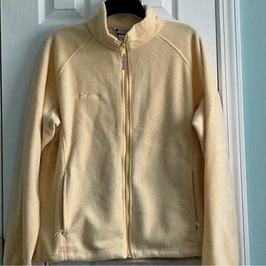 Columbia Yellow Fleece Jacket